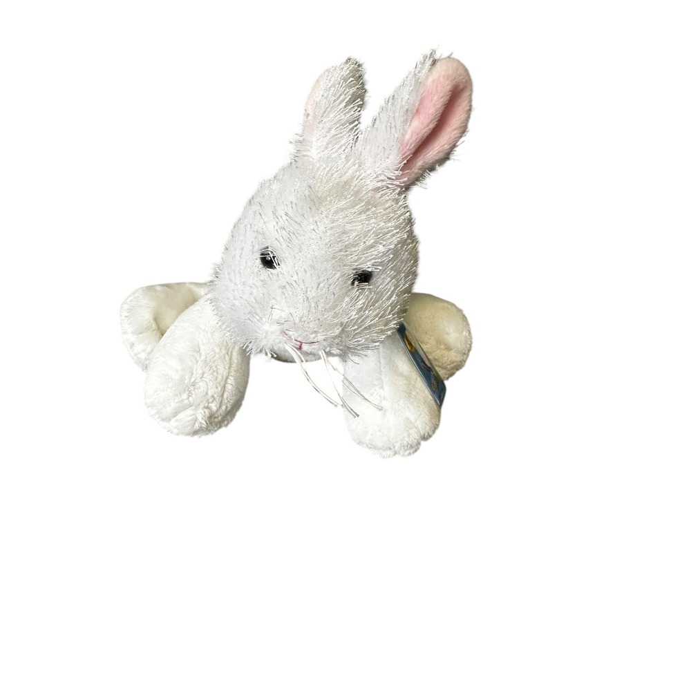 Ganz Webkinz White Bunny Rabbit Plush 9" With Tag Easter Stuffed Animal